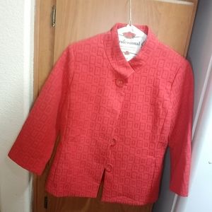 Red blazer